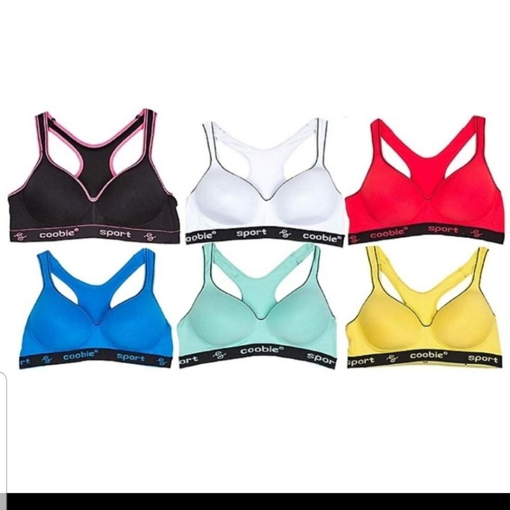 🧨SALE🧨6 for $25 Coobie Wirefree Sports Bras